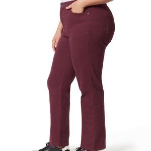 GLORIA VANDERBILT | Stretch Fabric Womens High Rise Regular Fit Jean (Size: 18W)